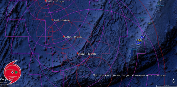 15UTC: Super Typhoon WUTIP(02W) may reach category 5 US within 12hours