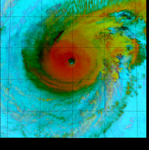 03UTC: Typhoon WUTIP(02W) ,Category 4 US, slow-moving and forecast to weaken rapidly after 24hours, no threat to land