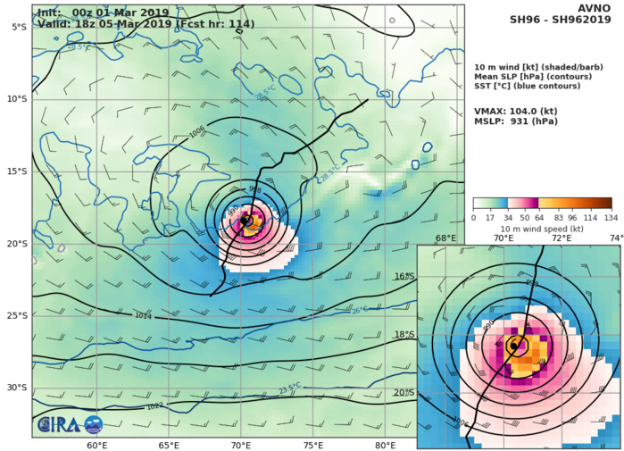 GFS AT 00Z: 104KT AT + 114H