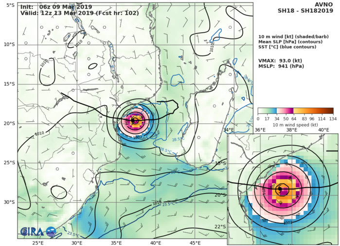 GFS AT 06UTC: 93KT AT +102H