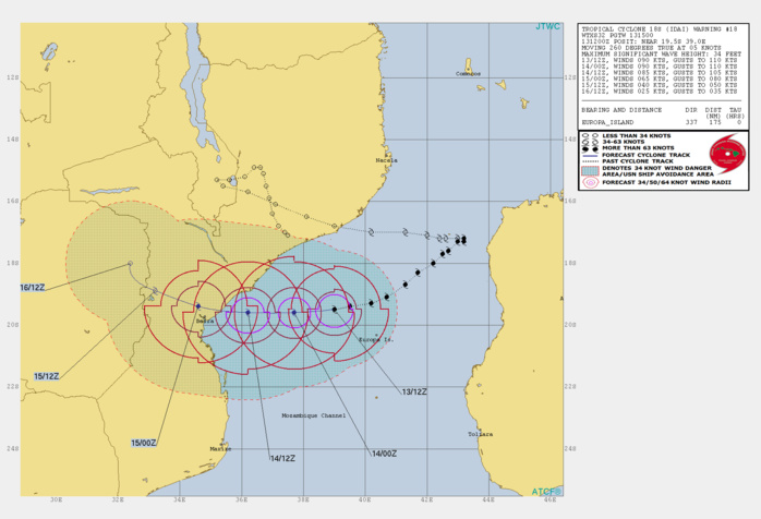 WARNING 18/JTWC