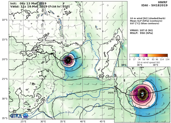 HWRF AT 06UTC: 107KT AT +30H