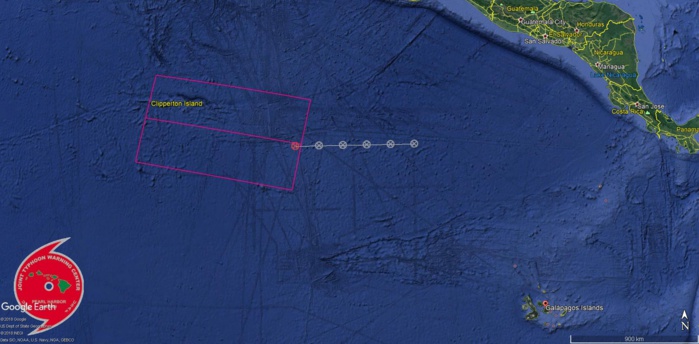 TCFA ISSUED: 750KM FROM CLIPPERTON ISLAND