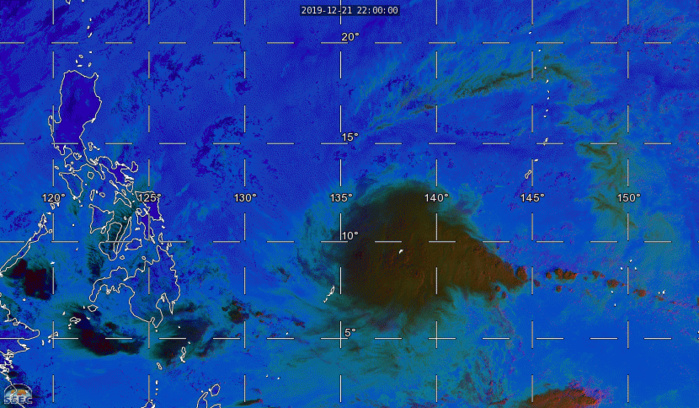 30W(PHANFONE) slowly approaching the Philippines/intensifying. Forecast track: good confidence