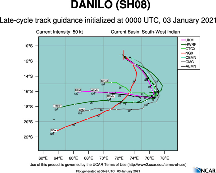 AFTER 36H INVEST 93S  WILL BEGIN TO FUJIWHARA WITH TC 08S AND TRACK NORTHWARDS AROUND THE  WESTERN PERIPHERY OF TC 08S WHICH, WHEN COMBINED BY A WEAKENING OF  THE STEERING ENVIRONMENT, WILL RESULT IN A DRASTIC REDUCTION IN  FORWARD SPEED OF TC 08S. INVEST 93S IS EXPECTED TO BE FULLY ABSORBED  BY TC 08S BY 48H.