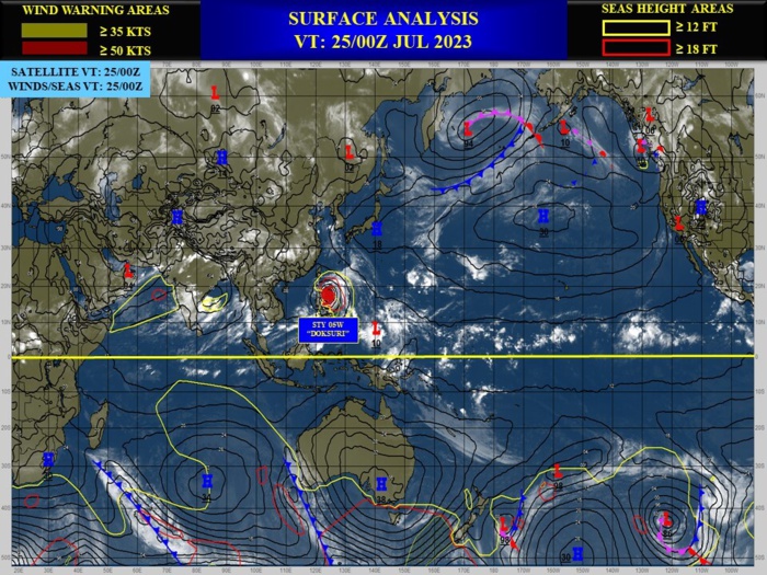 05W(DOKSURI) peaks at Super Typhoon Intensity//Invest 91W//Invest 94B//Invest 95L// 2503utc