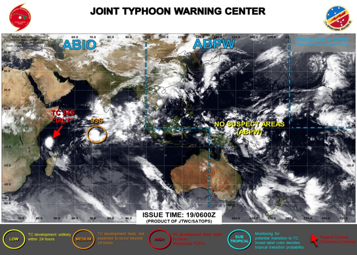 JTWC IS ISSUING 12HOURLY WARNINGS AND 3HOURLY SATELLITE BULLETINS ON TC 24S(IALY) AND 3HOURLY SATELLITE BULLETINS ON INVEST 93S.