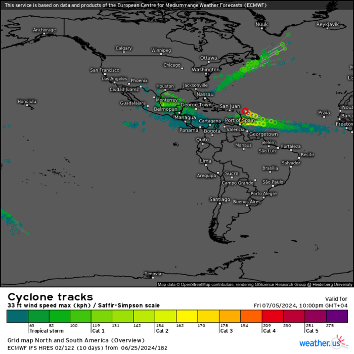 INVEST 98W//INVEST 94L // ECMWF 10 Day Storm Tracks// 3 Week TC Formation Probability//2606utc 