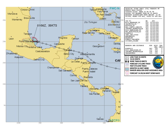 Hurricane 02L(BERYL) unprecedented CAT 4 so early in the season//03L(CHRIS) remnants//INVEST 96L//10 Day ECMWF Storm Tracks//0115utc