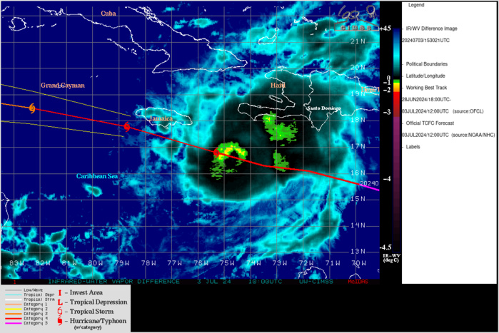 Formidable 02L(BERYL) was a CAT 5 US// INVEST 96L// INVEST 91E//ECMWF 10 Day Storm Tracks// 3 Week TC Formation Probability//0315utc 