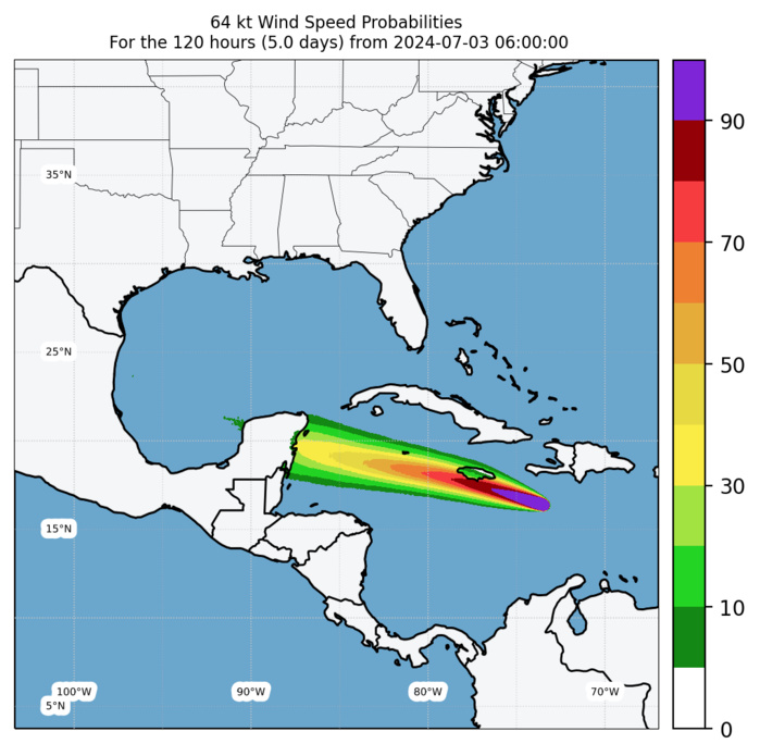 Formidable 02L(BERYL) was a CAT 5 US// INVEST 96L// INVEST 91E//ECMWF 10 Day Storm Tracks// 3 Week TC Formation Probability//0315utc 