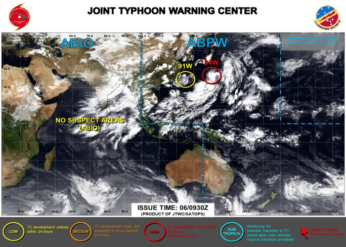 JTWC IS ISSUING 3HOURLY SATELLITE BULLETINS ON INVEST 94W.