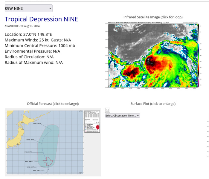 08W(AMPIL) forecast to intensify significantly next 72H//07W(SON-TINH)//09W//06W(MARIA)//05L(ERNESTO) 1303utc