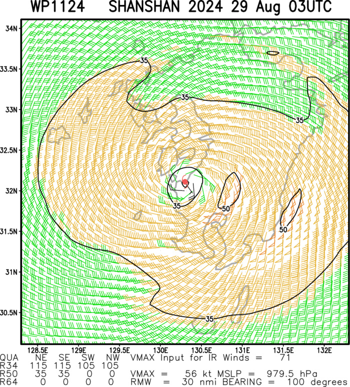 Typhoon 11W(SHANSHAN) interacting with JAPAN rapidly weakening// Tropical Cyclone Formation Alert of INVEST 91A//2903utc