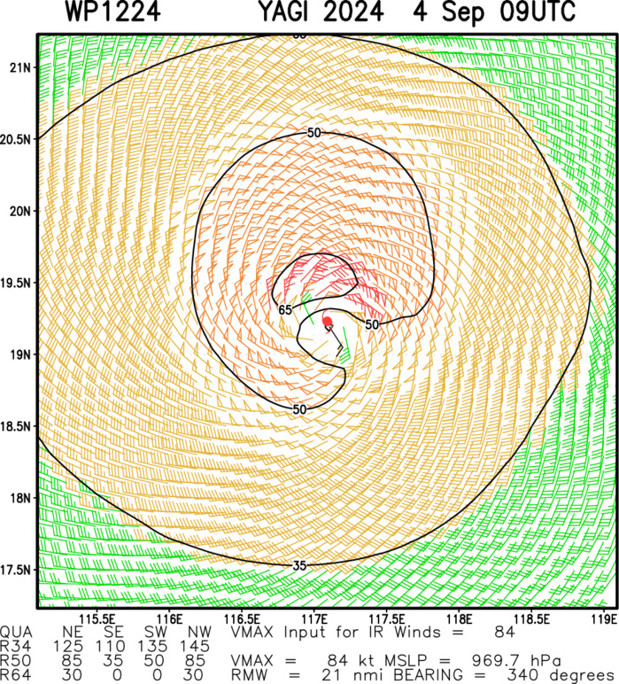 Typhoon 12W(YAGI) rapidly peaking to CAT 4 US //TD 13W//3 Week TC Formation Probability//0409utc 