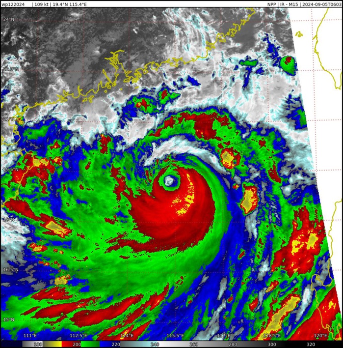 12W(YAGI) reached Super Typhoon Intensity now approaching HAINAN island// TD 13W// INVEST 94W// 0509utc