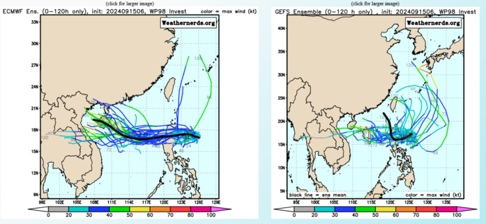 GLOBAL MODELS INDICATE A  SLOW WESTWARD TO NORTHWESTWARD TRACK TOWARD LUZON WITH GRADUAL  DEVELOPMENT.