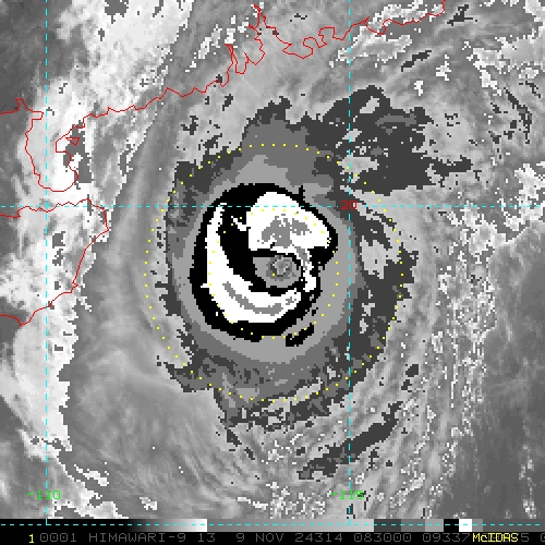 Typhoon 24W(YINSING) 2nd intensity peak//25W(MAN-YI)//26W(TORAJI) approaching the PHILIPPINES///INVEST 94W//18L(RAFAEL)//0909utc