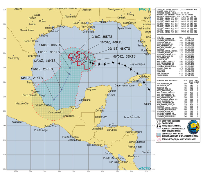 Typhoon 24W(YINSING) 2nd intensity peak//25W(MAN-YI)//26W(TORAJI) approaching the PHILIPPINES///INVEST 94W//18L(RAFAEL)//0909utc