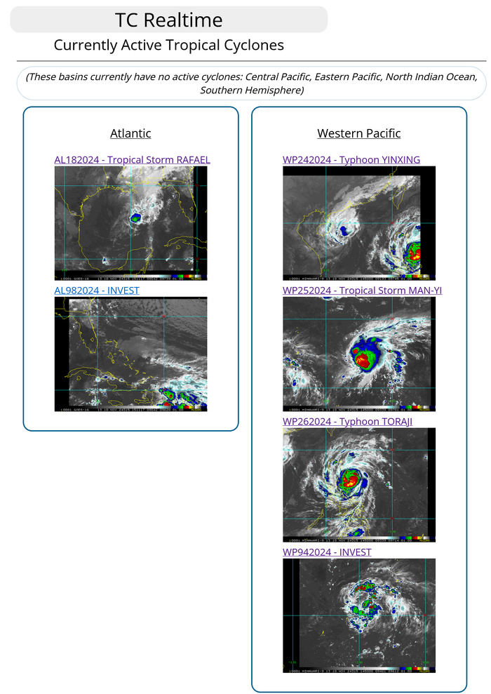 Typhoon 26W(TORAJI) intensifying and bearing down on LUZON// 1015utc