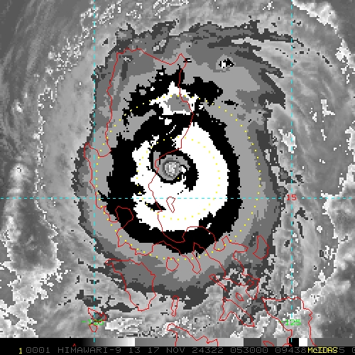 Super Typhoon 25W(MAN-YI) landfall South of CASIGURAN/LUZON//TC 02S(BHEKI) Strong CAT 3 US  above forecast//1709utc 