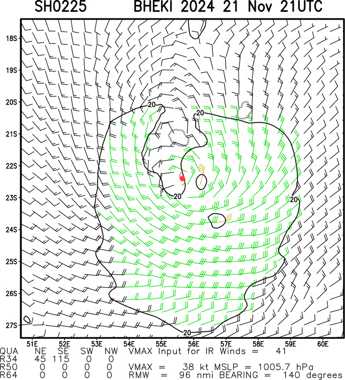 TC 02S(BHEKI)// INVEST 96S// 2200utc updates