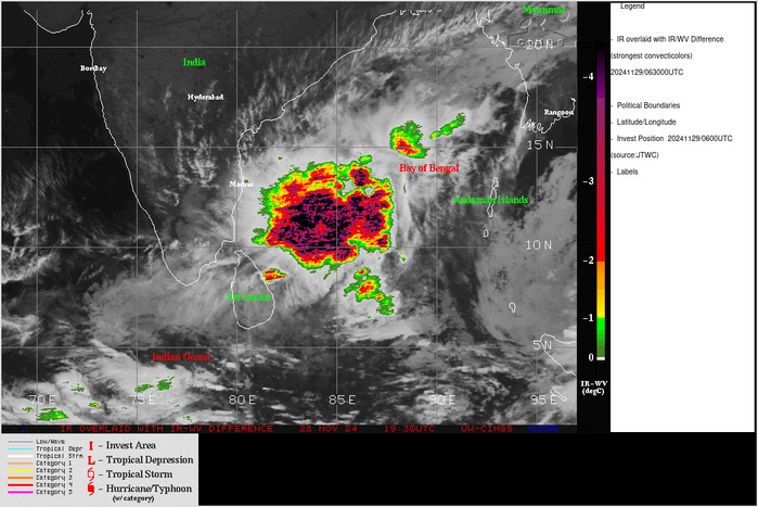 TC 03S(ROBYN) peaked now being sheared apart//INVEST 99B TFCA re-issued//3 Week TC Formation Probability//2906utc  