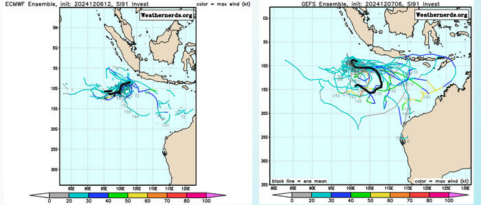 INVEST 91S & INVEST 92S// 0709utc