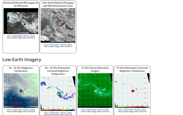 SATELLITE ANALYSIS, INITIAL POSITION AND INTENSITY DISCUSSION: TROPICAL CYCLONE (TC) 06P (SIX) HAS TRANSFORMED AT AN INCREDIBLE PACE FROM A 30 KNOT ILL-DEFINED CIRCULATION EMBEDDED WITH THE SPCZ, TO A STRONG TROPICAL CYCLONE WITH A MICROWAVE AND RADAR EYE FEATURE. POST-ANALYSIS SUGGESTS THAT THE 290000Z INTENSITY WAS VERY LIKELY WELL ABOVE 35 KNOTS BUT A LACK OF DATA, THE VERY SMALL NATURE OF THE SYSTEM AND THE OVERALL WEAK APPEARANCE IN VISIBLE AND INFRARED SATELLITE IMAGERY PRECLUDED ASSESSING IT AT A HIGHER INTENSITY AT THAT TIME. A 290158Z AMSR2 MICROWAVE PASS CHANGED ALL THAT IN AN INSTANT, WHEN IT REVEALED A CLEAR, VERTICALLY ALIGNED MICROWAVE EYE IN BOTH THE 89GHZ AND MOST STRIKINGLY IN THE COLOR ENHANCED 36GHZ IMAGE. A QUICK GANDER AT THE RADAR DATA OUT OF NADI, CONFIRMED THE SYMMETRIC AND ALIGNED NATURE OF THE VORTEX, WHICH CONTINUED TO BECOME BETTER DEFINED. BASED ON THE RADAR DATA, THE SYSTEM LIKELY REACHED PEAK INTENSITY AROUND 0400Z-0500Z. BY 290600Z THE CENTER WAS PASSING VERY CLOSE TO WAYASEWA AND KUATA ISLAND, MOVING EASTWARD AT ABOUT 14 KNOTS. THE RADAR DEPICTION HAS BECOME INCREASINGLY RAGGED SINCE THE 0500Z PEAK. THE MSI AND ENHANCED INFRARED (EIR) IMAGERY HAVE NEVER SHOWN A CLEAR EYE, THOUGH THERE WAS BRIEFLY A WARM SPOT IN THE BD-ENHANCED EIR. THE INITIAL POSITION IS ASSESSED WITH HIGH CONFIDENCE BASED ON THE RADAR EYE FEATURE. THE INITIAL INTENSITY IS ASSESSED WITH LOW CONFIDENCE, AS THE SMALL SIZE OF THE SYSTEM IS PRECLUDING ACCURATE DVORAK-BASED INTENSITY ESTIMATES AND CIMSS OBJECTIVE ESTIMATES ARE NOT YET AVAILABLE, MEANING THE INTENSITY ASSESSMENT IS BASED ALMOST ENTIRELY ON THE APPEARANCE OF THE SYSTEM IN THE MICROWAVE IMAGERY. THE ENVIRONMENT IS GENERALLY FAVORABLE, WITH WARM SSTS, LOW VWS AND MODERATE POLEWARD OUTFLOW.