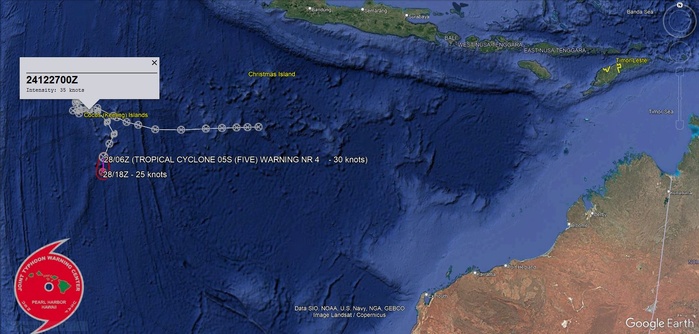 TC 06P rapidly developed clipping Northen VITI LEVU within 12h// TC 05S//3 Week TC Formation Probability//2909utc 