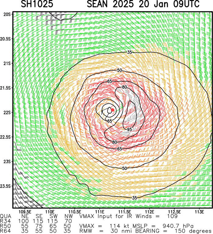 TC 10S(SEAN) 2nd Major Cyclone in a row after TC 07S(DIKELEDI) for the South Indian Ocean//2009utc