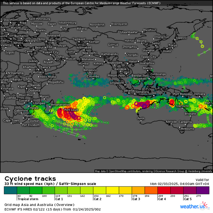 Tropical Cyclone Formation Probability Areas for the next 10 Days//2409utc