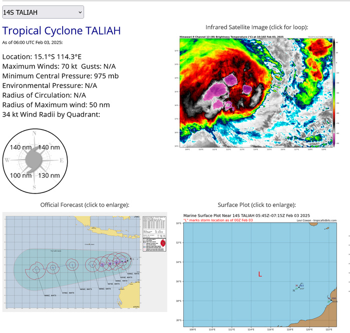 Busy Southern Hemisphere// TC 11S(FAIDA) landfall near Toamasina/MADAGASCAR//02 FEB 2025 12utc