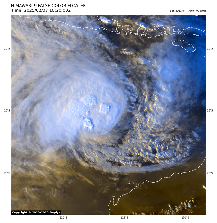 Busy Southern Hemisphere// TC 11S(FAIDA) landfall near Toamasina/MADAGASCAR//02 FEB 2025 12utc