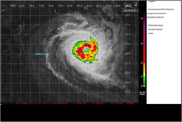 Tropical Cyclone 13S(VINCE) reaches Super Typhoon Intensity over-performs models and forecast// 0206 21utc