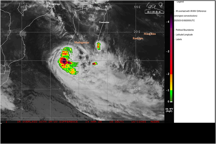 TC 25S(JUDE) hits Southern MADAGASCAR// 1509utc