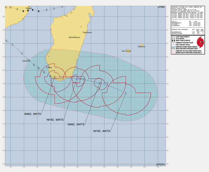 TC 25S(JUDE) hits Southern MADAGASCAR// 1509utc