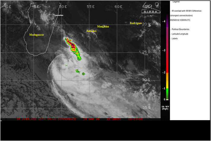 25S(JUDE) now subtropical// Invest 90S// Invest 91S// 1609utc