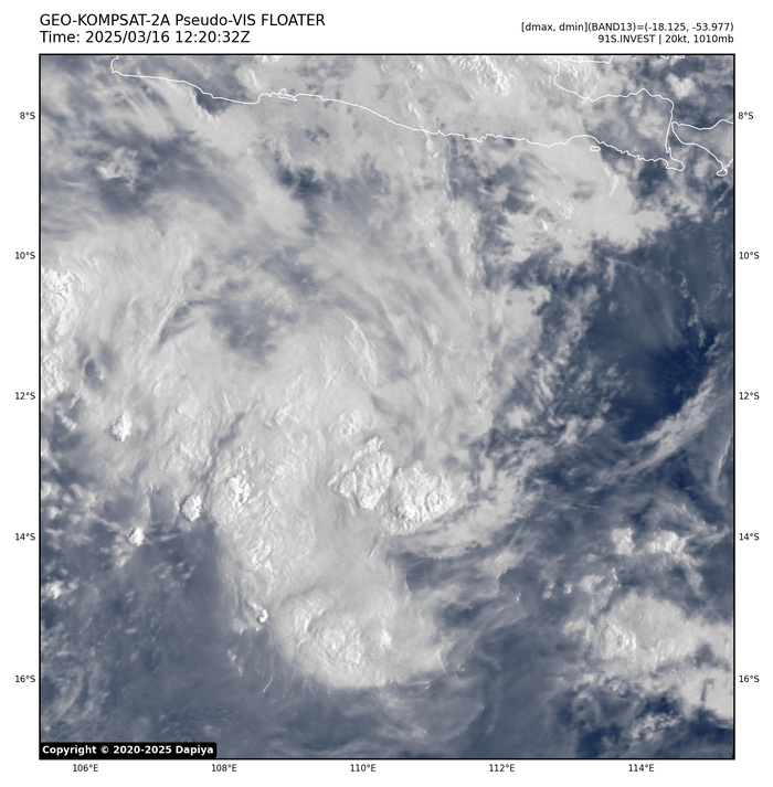 25S(JUDE) now subtropical// Invest 90S// Invest 91S// 1609utc