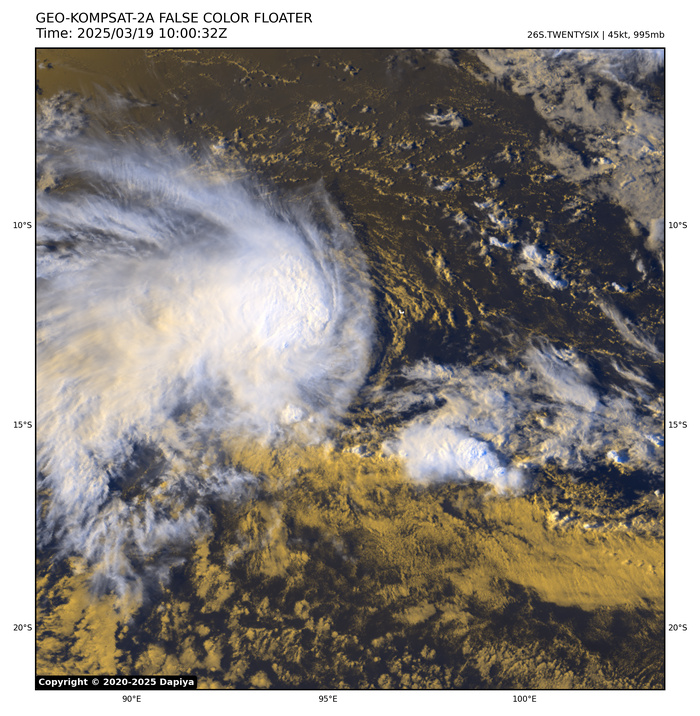 TC 26S update// 3 Week Tropical Cyclone Formation Probability//1909utc 