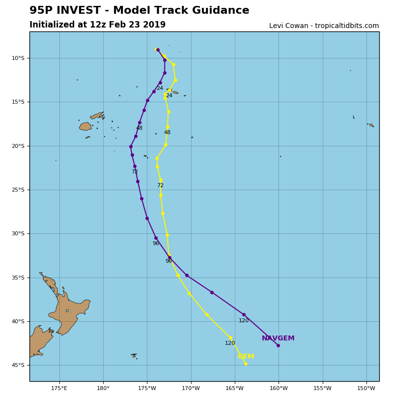 MODELS AT 12UTC