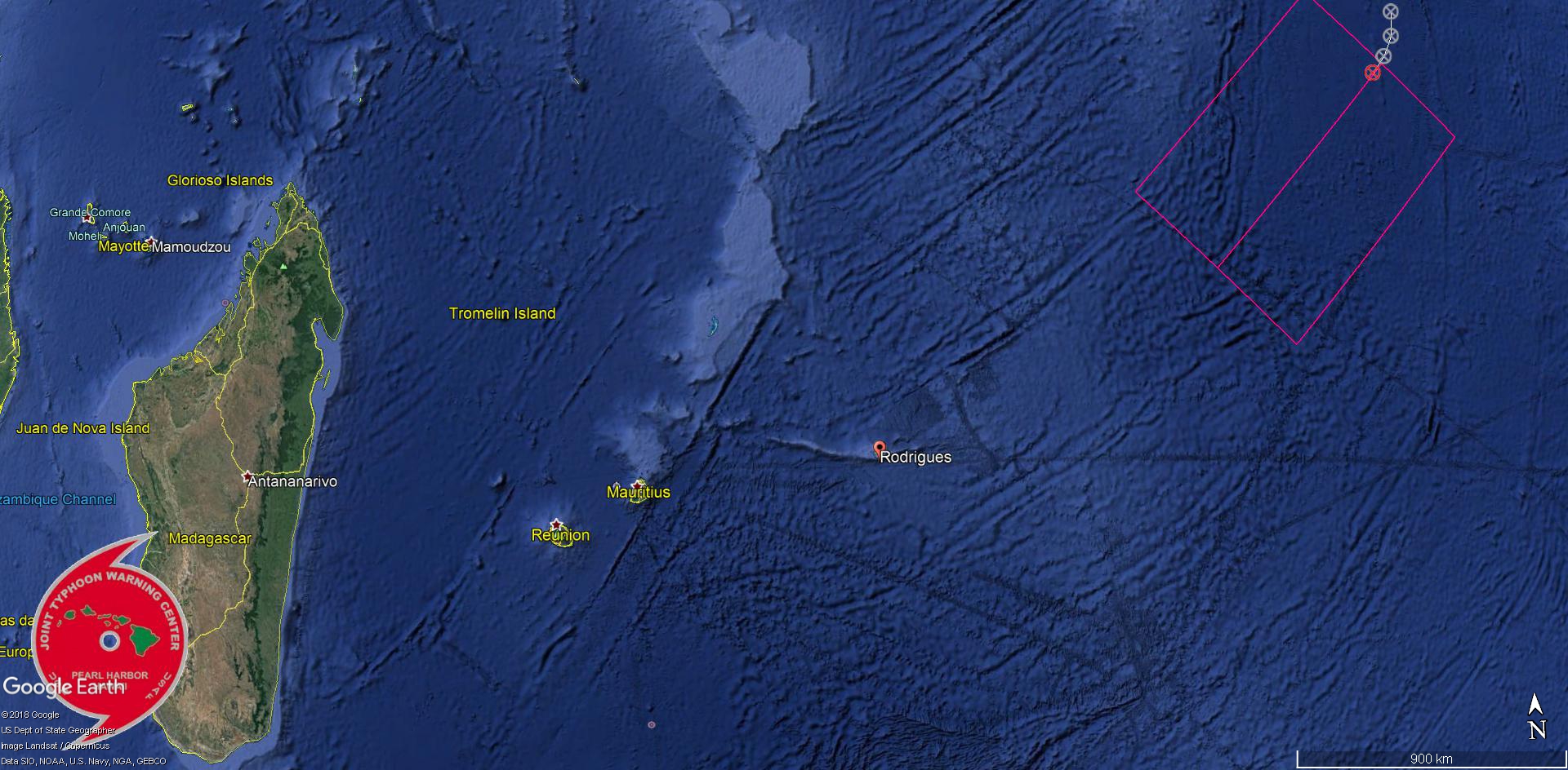 09UTC: South Indian: 96S high chances of development next 24hours