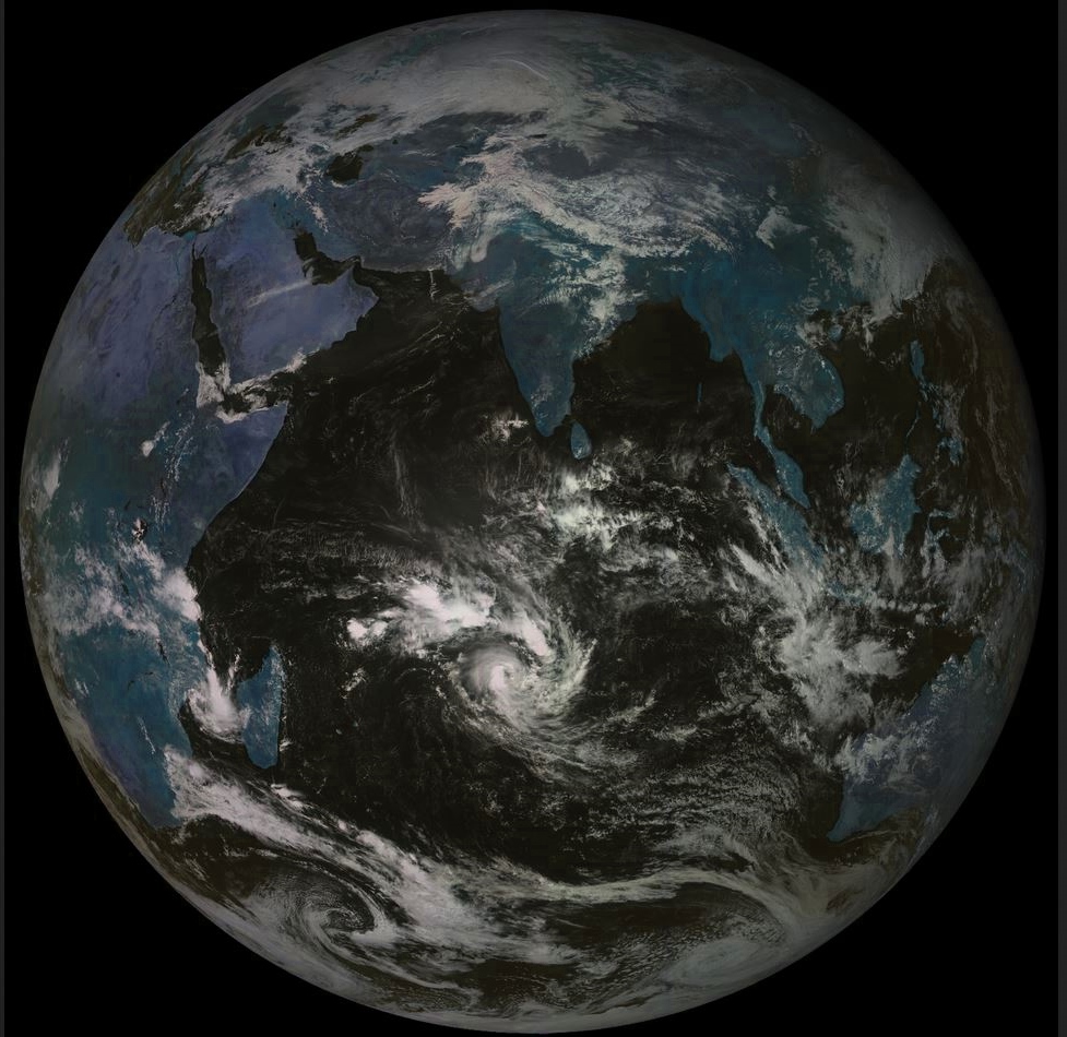 Russian Geo satellite  08UTC