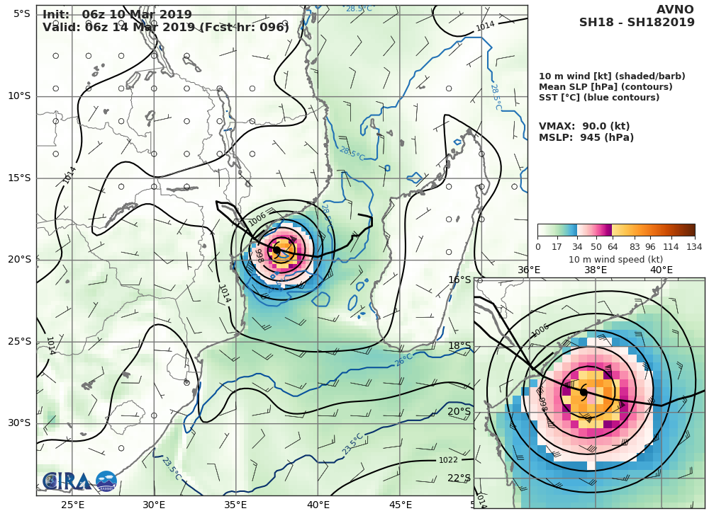 GFS AT 06UTC: 90KT AT +96H