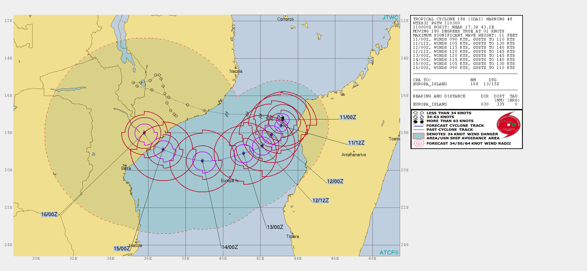 WARNING 8/JTWC