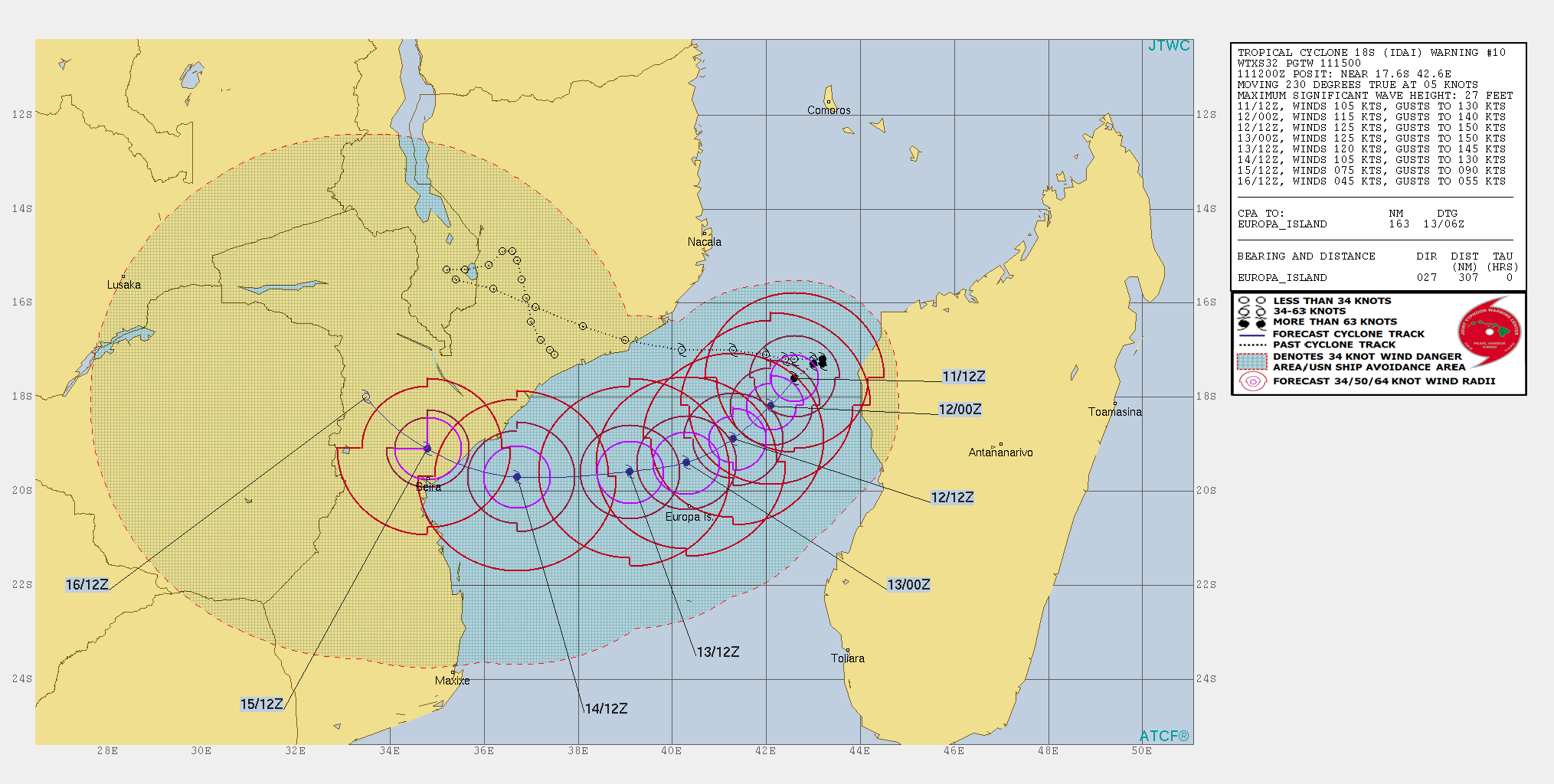 WARNING 10/JTWC