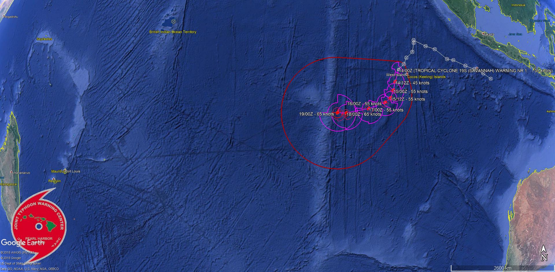 WARNING 1/JTWC