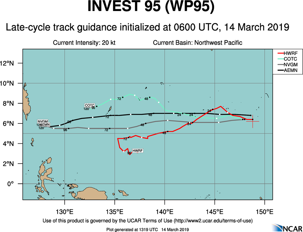 95W: upgraded to high, slight development possible within 24hours