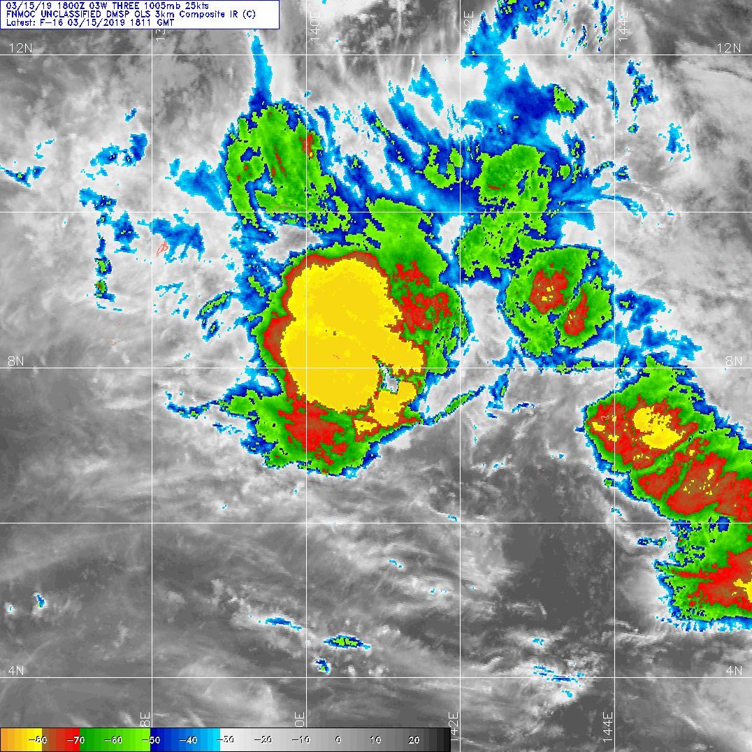 21UTC: TD 03W forecast to dissipate near southern Mindanao in 72hours maybe sooner