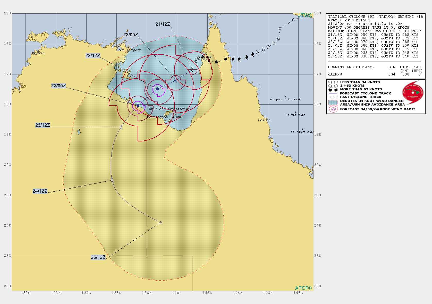 WARNING 16/JTWC